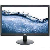 **LOT OF 4 X 19 INCH LCD SCREENS WITH POWER CORDS AND VGA, ALL WORKING**1 BID FOR 4***