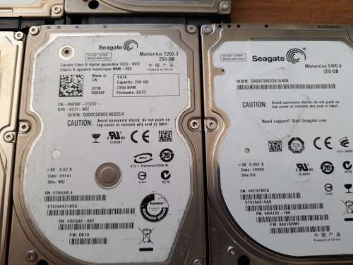 **CRAZY SPECIAL***FREE FREIGHT*LOT OF 8 X LAPTOP HARD DRIVES**THE LOT  ONE BID**