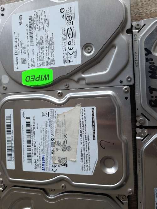 *EASTER SPECIAL***FREE FREIGHT*LOT OF 12 X DESLTOP HARD DRIVES**THE LOT  ONE BID**
