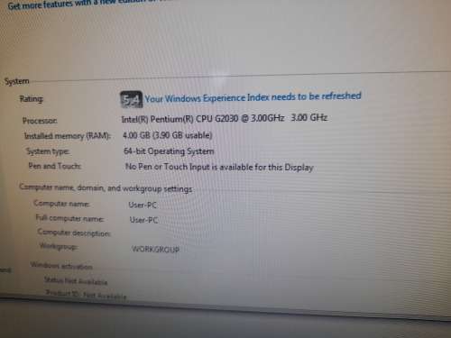 *****COMPLETE DESKTOP* PC BOX 1TB HDD, 4GB RAM, SAMSUNG 22INCH SCREEN, KEYBOARD AND MOUSE****