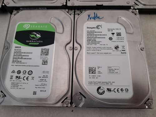 **CRAZY SPECIAL***FREE FREIGHT*LOT OF 4X 1TB HDD. 6 X500GB DESKTOP HARD DRIVES**THE LOT  ONE BID**