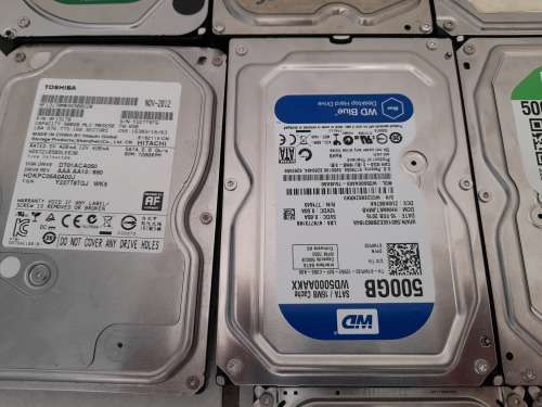 **CRAZY SPECIAL***FREE FREIGHT*LOT OF 4X 1TB HDD. 6 X500GB DESKTOP HARD DRIVES**THE LOT  ONE BID**