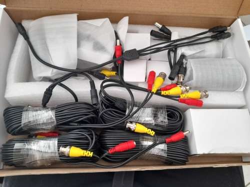 ***BRAND NEW COMPLETE MIB COLOUR CCTV SYSTEM**4 CH, HDMI, REMOTE, MOUSE RECORDER, PHONE VIEWING**