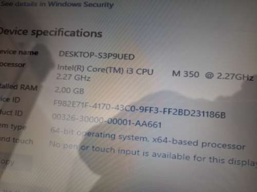 **LIQUIDATION STOCK**I3 MECER XPRESSION M770CUH,17INCH LAPTOP, FRESH W10 LOADED****