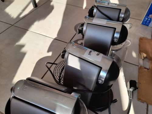 CRAZY SPECIAL**LIQUIDATION STOCK**4 X NESPRESSO COFFEE POD MACHINES**SOLD AS IS****