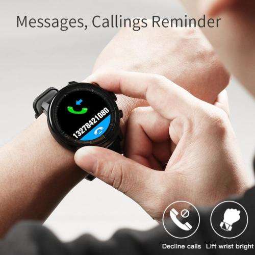 *CRAZY SPECIAL***FREE FREIGHT**L5 WATERPROOF, CARBON FIBRE, SMART WATCH IN BOX****