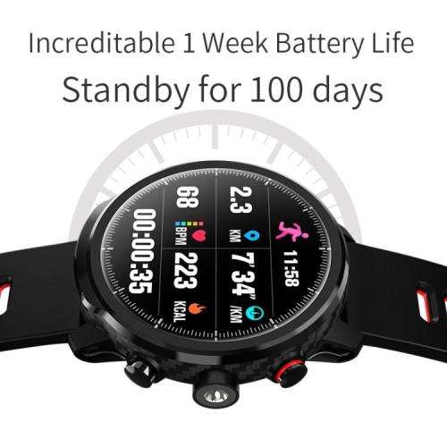 *CRAZY SPECIAL***FREE FREIGHT**L5 WATERPROOF, CARBON FIBRE, SMART WATCH IN BOX****