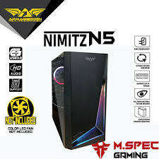 *MONTH END DEAL**Brand New Armaggeddon Nimitz N5 Aurora Micro-ATX Gaming Case (No Fans) - Black**