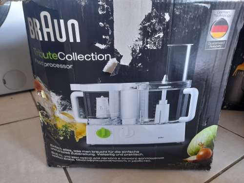 *MONTH END DEAL**Demo Braun - Tribute Collection Food Processor - FX3030 many functions in box*R2500