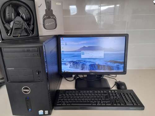 *MONTH END DEAL**DELL VOSTRO PC BOX, DELL SCREEN*FREE KEYBOARD NEW WIRELESS MOOUSE,NEW REMAX HEADSET