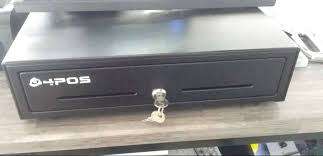 **MONTH END DEAL**BRAND NEW 4POS POINT OF SALE CASH REGISTERS WITH 2 X KEYS AND PRINTER CABLE**