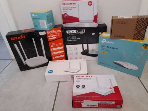 *LAST OF STORE CLEARANCE**BULK LOT OF  ROUTERS, 3G/4G MODEMS**OVER R5000 VALUE**