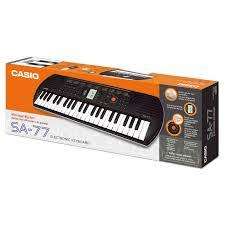 *NEW STOCK***BRAND NEW CASIO SA-77 ELECTRONIC KEYBOARD IN BOX**R1699 IN STORE***