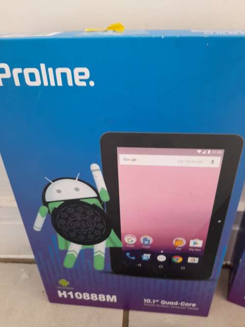 **BUY ONE GET ONE FREE**PROLINE 101INCH QUAD CORE DUAL SIM TABLETS**ONE WORKING ONE NOT**