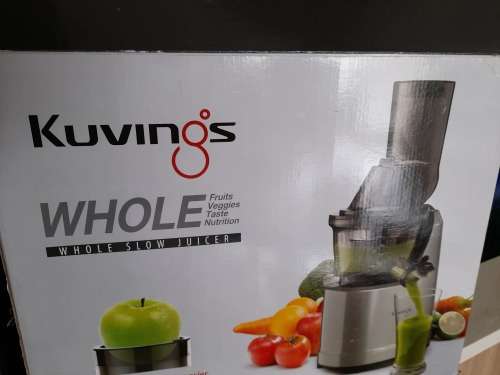 **Kuvings B1700 Whole Slow Juicer IN BOX WITH ACCESSORIES**2 PARTS HAVE BEEN REPAIRED**RETAIL R5000*