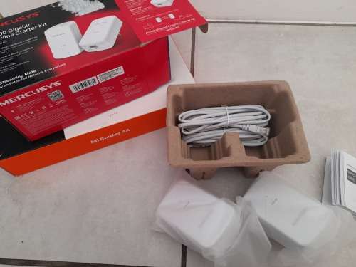 **MONTH END DEAL**COMBO DEAL**XIAOMI 1200MBPS ROUTER and MERCUSYS AV1000 GIGABIT STARTER KIT**