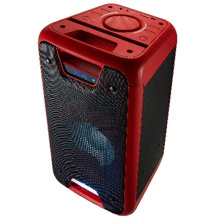 **BRAND NEW Sansui CYRUS Platinum Series 8` Party Speaker -RED DB60W**ABSOLUTLY AMAZING SOUND**R1999