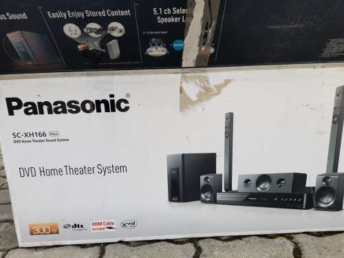 **SPRING SPECIAL*Demo Panasonic SC-XH166GS-K 5.1CH DYNAMIC BASS, 5.1 TALL BOY HOME THEATRE SYSTEM**