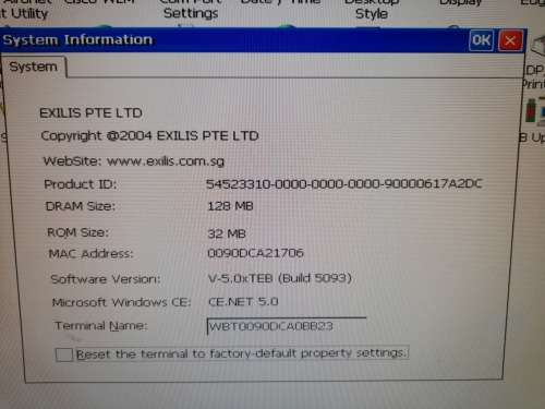 *LATE ENTRY**LAST ONE LEFT**BRAND NEW EXILIS(ES230) THIN CLIENT IN BOX WITH CABLES, MANUAL ETC****
