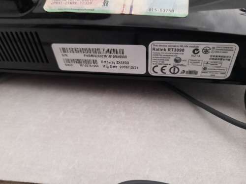 *****Gateway ZX4800 All in One 20, 1TB HDD, 4GB RAM , FREE WIRELESS KEYBOARD, MOUSE**BLANK SCREEN**