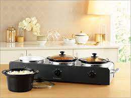 *WAREHOUSE CLEARANCE*HOMECHOICE TRILOGY SLOW COOKER SET WITH POTS AND LIDS*READ AD*