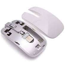 *SPRING SPECIAL*New K-06 Ultra thin White Wireless Keyboard with clear rubber dust,dirt cover ,Mouse