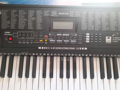 *SNAP FRI DEAL*Brand New Winston 61 Key Lighting Electronic Music Keyboard**FREE STAND** R2300***