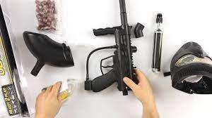 **SNAP FRI DEAL***DEMO JT Outkast RTP Paintball Gun Kit WITH FACE SHIELD,CO2,HOPPER,BALLS ETC**R2000