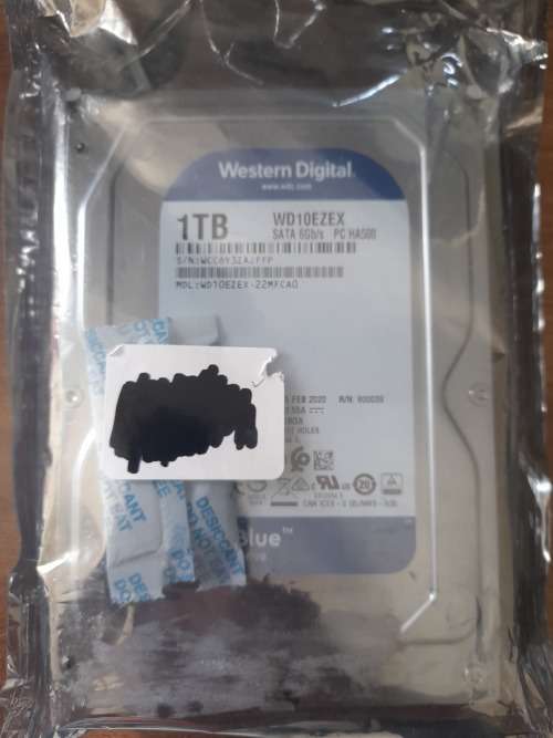 **CHRISTMAS IS COMING**BRAND NEW SEALED**WESTERN DIGITAL 1TB HARD DRIVE 3.5`***R99 FREIGHT**