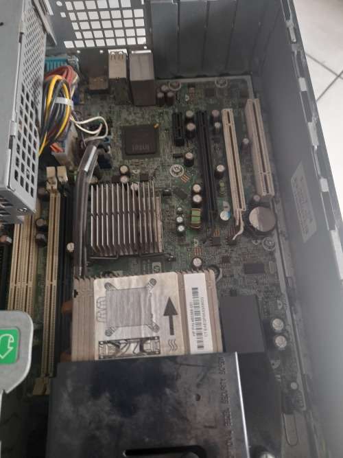**LIQUIDATION STOCK**2 X PC BOXES WITH DVD WRITERS, MOTHER BOARDS, PSU, NO HDD, RO RAM**NOT TESTED**