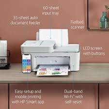 ***DEMO  HP DESKJET PLUS 4120 WIFI PRINTER IN BOX WITH INK*BLACK NEEDS REFILL)**R1300 RETAIL**