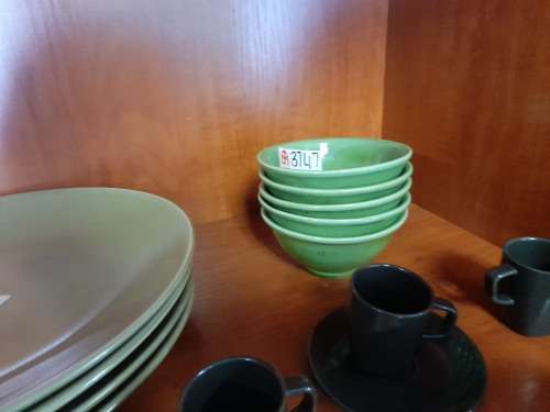 *YOUR CHRISTMAS PRESENT**BEAUTIFULL ESPRESSO SET WITH SAUCERS, BOWLS AND DINNER PLATES*****