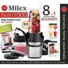 *YOUR CHRISTMAS PRESENT***BRAND NEW Milex - 1000W Nutri1000 8-In-1 Blender **R99 FREIGHT**