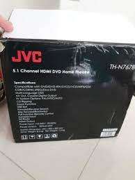 **SNAP FRI DEAL**DEMO JVC TH-N767B HOME THEATRE SYSTEM IN BOX WITH REMOTE AND CABLES**R2500