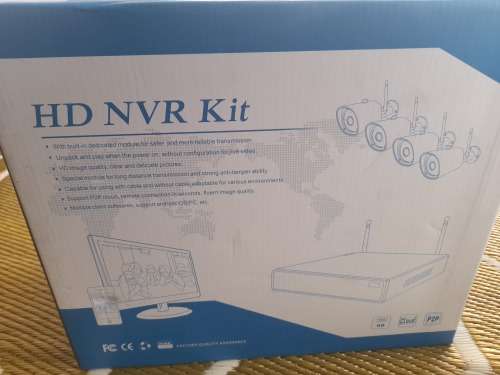 **BLACK FRIDAY DEAL**FREE FREIGHT**BRAND NEW DOLPHIN HD NVR WIRELESS 4 CH CCTV KIT WITH DVR**