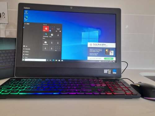 **CHRISTMAS DEAL***LENOVO THINKCENTRE E63Z, LIKE NEW WITH NEW LED KEYBOARD,MOUSE**R8000 RETAIL***