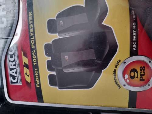 *FREE FREIGHT CHRISTMAS DEAL*NEW 9 PC CAR SEAT COVER SET+ MAGNETIC PHONE HOLDER**