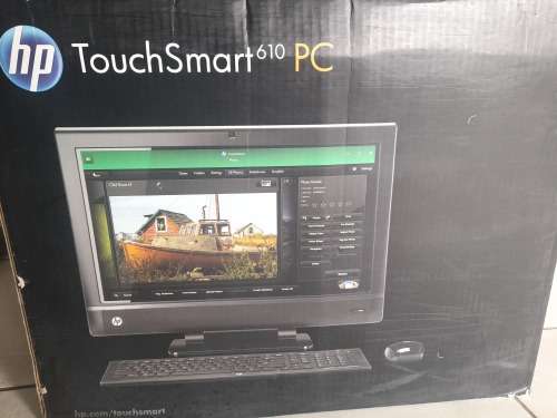 *NEW YEARS SPECIAL**HP TOUCHSMART 610, ALL-IN-ONE PC**BLANK SCREEN**R10 000 NEW**STILL IN BOX**
