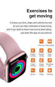 *NEW YEAR DEAL*BRAND NEW PINK ZTX T55+ SERIES 6 SMART WATCH IN BOX WITH CHARGER*R99 FREIGHT**