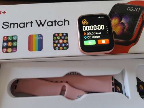 *NEW YEAR DEAL*BRAND NEW PINK ZTX T55+ SERIES 6 SMART WATCH IN BOX WITH CHARGER*R99 FREIGHT**