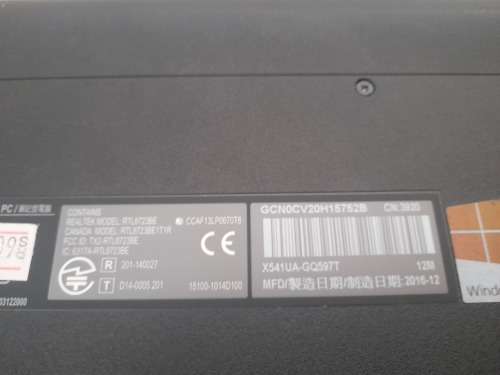 **LIQUIDATION STOCK**i7 ASUS X541*NO POWER, NO CHARGER*VALUE R10 000 NEW**SOLD AS IS**