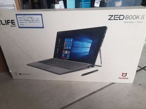 **LIQUIDATION STOCK**ILIFE ZEDBOOK 2 NOTEBOOK AND TABLET*SHOWS POWER NOT TURNING ON*NO CHARGER, BOX*