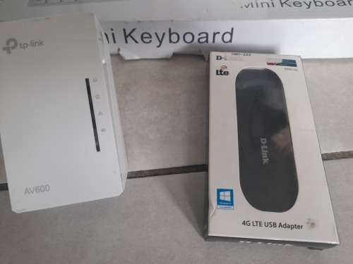 *NEW YEAR COMBO DEAL*BULK LOT OF  WIFI ROUTERS,,RANGE EXTENDER, 4G MODEM,PCI CARD,MINI KEYBOARD*