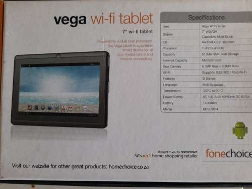*COMBO DEAL*HUAWEI Y3 WITH CHARGER AND VEGA 7INCH TABLETS IN BOX*WORKING,NO CHARGER