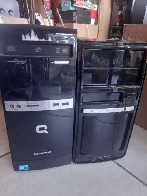**LIQUIDATION STOCK**2 X  PC TOWERS*ONE HAS 4GB RAM 320GB HDD, ONE 2GB RAM NO HDD*NOT TESTED88