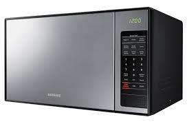 *SNAP FRI DEAL*DEMO SAMSUNG ME0113M1 SOLO 32L SILVER MICROWAVE,MIRROR GLASS IN BOX****