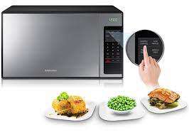 *SNAP FRI DEAL*DEMO SAMSUNG ME0113M1 SOLO 32L SILVER MICROWAVE,MIRROR GLASS IN BOX****