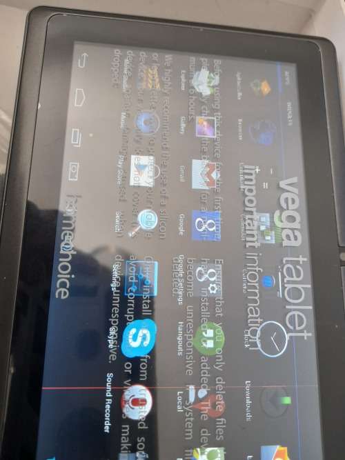 *WEEKEND SPECIAL*LAST OF THE LOT*2 X HOMECHOICE VEGA 7` TABLETS IN BOX*WORKING*NO CHARGERS