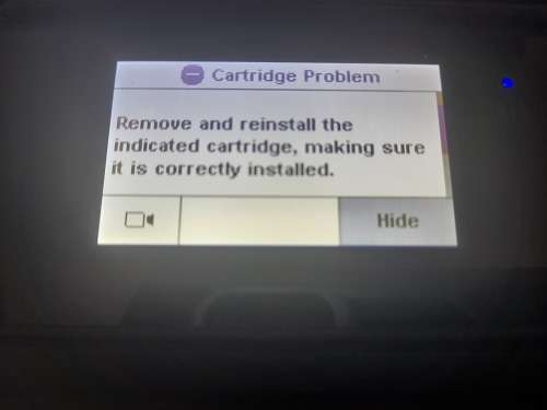 *LIKE NEW HP SMART TANK 530 3 IN 1 PRINTER*SHOWS CARTRIDGE ERROR**R5000 IN STORE**