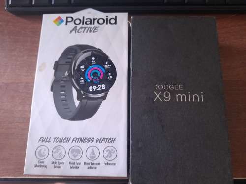 *LIQUIDATION STOCK**POLAROID ACTIVE SMART WATCH IN BOX, DOGEE X9 MINI IN BOX**FAULTY**SOLD AS IS**